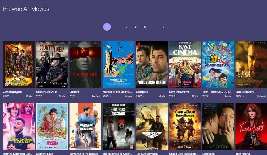 Trending movies and TV shows available on 6movies